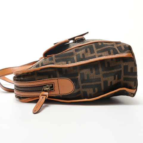 FENDI Zucca canvas Tote Bag Brown WS28394