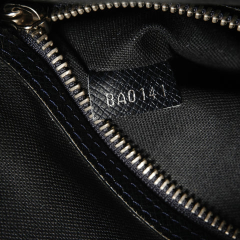 LOUIS VUITTON 2011 model Tiger Roman MM Shoulder Bag Navy WS28396
