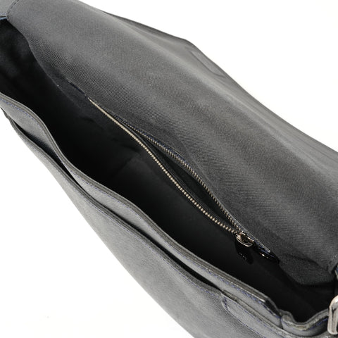 LOUIS VUITTON 2011 model Tiger Roman MM Shoulder Bag Navy WS28396