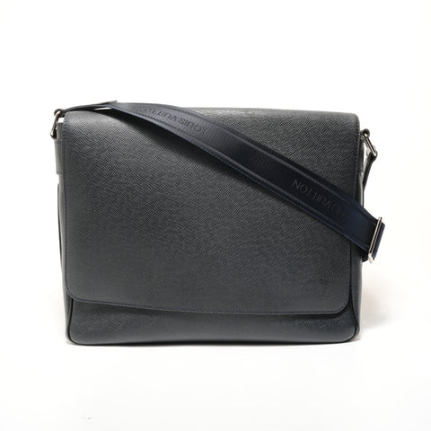 LOUIS VUITTON 2011 model Tiger Roman MM Shoulder Bag Navy WS28396