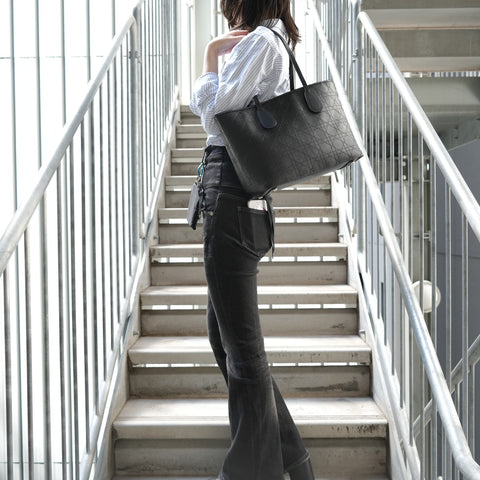 Christian Dior Canage Tote Bag black WS28397