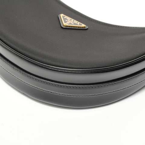 PRADA Ark Nylon One Shoulder Bag Shoulder Bag black WS28398