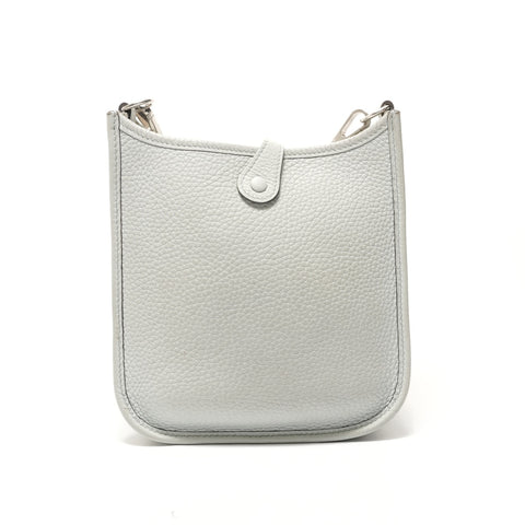 HERMES T stamp, 2005 Evelyn TPM Shoulder Bag gray WS28402