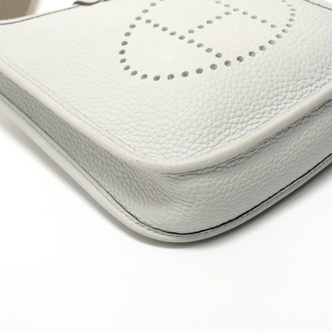 HERMES T stamp, 2005 Evelyn TPM Shoulder Bag gray WS28402