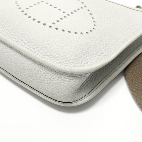 HERMES T stamp, 2005 Evelyn TPM Shoulder Bag gray WS28402