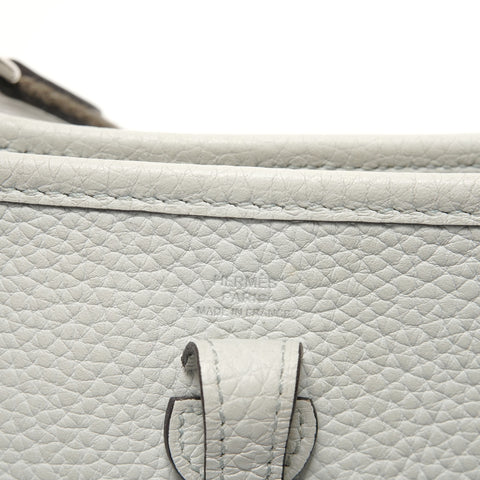 HERMES T stamp, 2005 Evelyn TPM Shoulder Bag gray WS28402