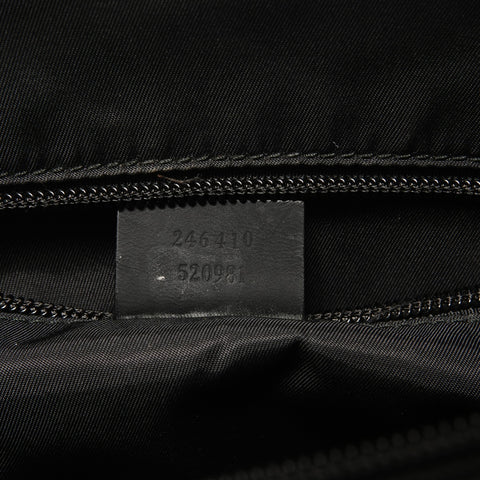 GUCCI GG Shima Leather Handbag black WS28403