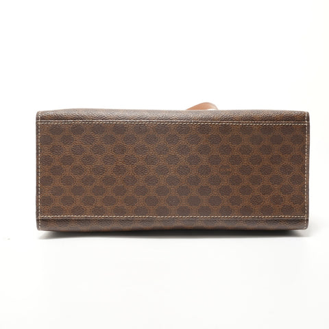 LOUIS VUITTON Macadam PVC Shoulder Bag Brown WS28406