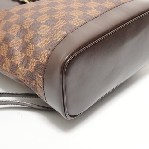 LOUIS VUITTON 1998 Damier Soho Backpack  Daypack Brown WS28407