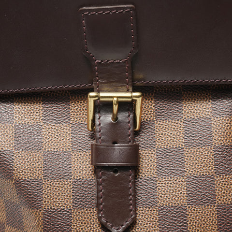 LOUIS VUITTON 1998 Damier Soho Backpack  Daypack Brown WS28407