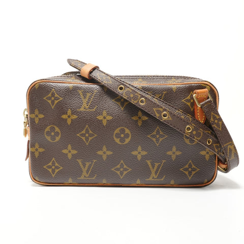 LOUIS VUITTON Marly Bandoulire, made in 2002 Shoulder Bag Brown WS28411
