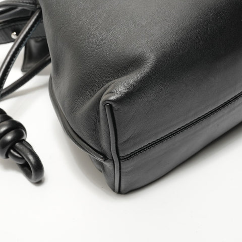 LOEWE Anagram Flamenco Knot Shoulder Bag black WS28412