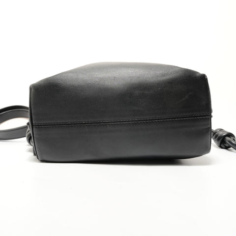 LOEWE Anagram Flamenco Knot Shoulder Bag black WS28412
