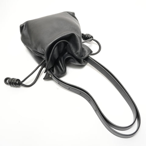LOEWE Anagram Flamenco Knot Shoulder Bag black WS28412