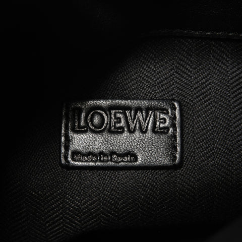 LOEWE Anagram Flamenco Knot Shoulder Bag black WS28412