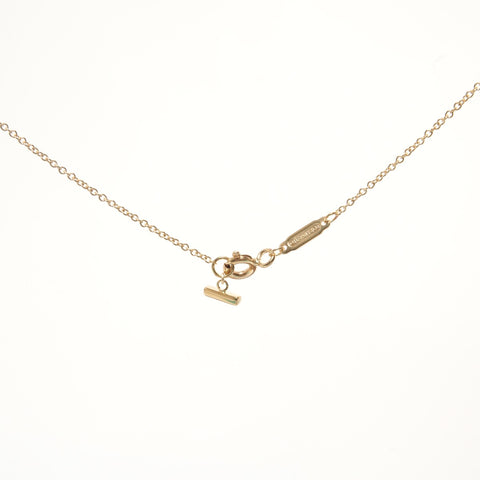 TIFFANY&Co. Au750 T Smile Necklace gold WS28414
