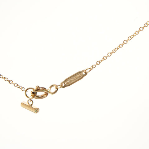 TIFFANY&Co. Au750 T Smile Necklace gold WS28414