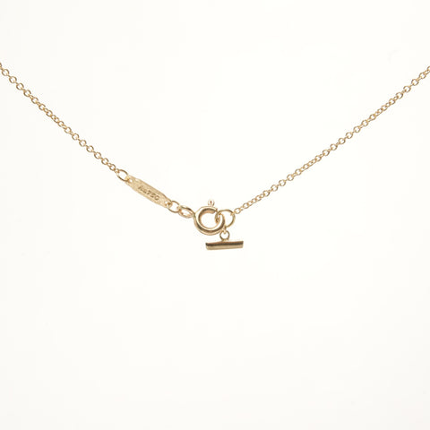 TIFFANY&Co. Au750 T Smile Necklace gold WS28416