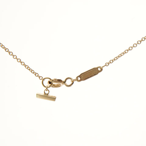TIFFANY&Co. Au750 T Smile Necklace gold WS28416