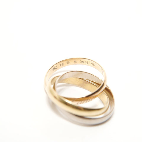 CARTIER Trinity Ring Au750 / Box and Certificate Included Ring gold WS28419