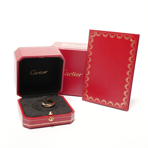 CARTIER Trinity Ring Au750 / Box and Certificate Included Ring gold WS28419