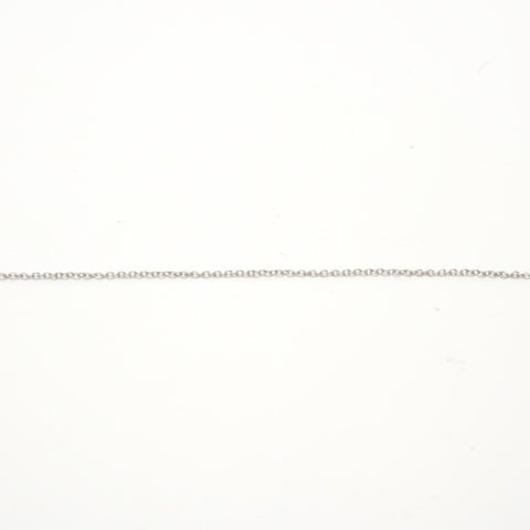TIFFANY&Co. Pt950 Platinum Diamond / Box Included Necklace Silver WS28423