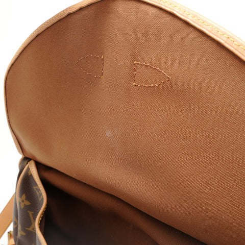 LOUIS VUITTON Saumur Monogram, made in 2004 Shoulder Bag Brown WS28424