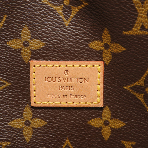 LOUIS VUITTON Saumur Monogram, made in 2004 Shoulder Bag Brown WS28424