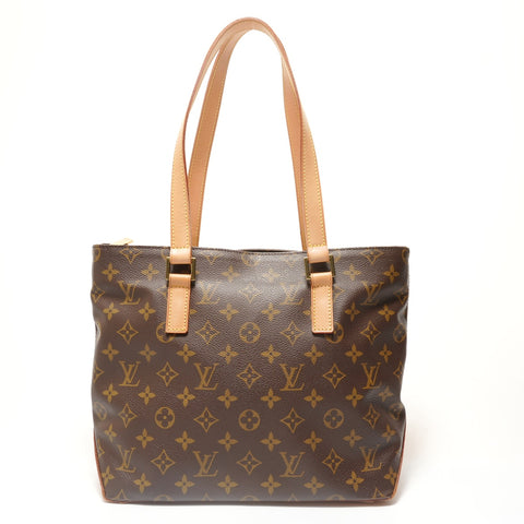 LOUIS VUITTON 2001 model, Kaba Piano Monogram Shoulder Bag Brown WS28427