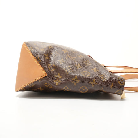 LOUIS VUITTON 2001 model, Kaba Piano Monogram Shoulder Bag Brown WS28427