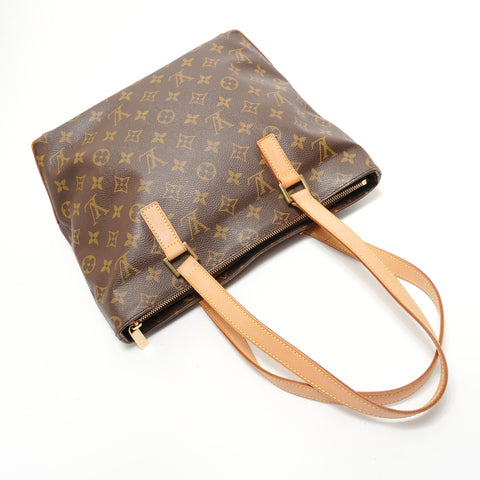 LOUIS VUITTON 2001 model, Kaba Piano Monogram Shoulder Bag Brown WS28427