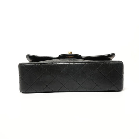 CHANEL No. 1 Matelass Double Flap Chain Shoulder Bag black WS28428