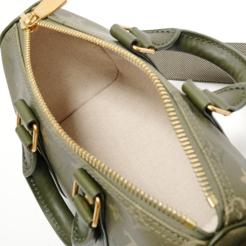 LOUIS VUITTON Monogram Keepall Bandoulire 25 Shoulder Bag khaki WS28431
