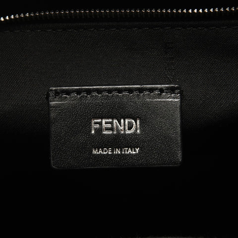 FENDI Vertical 2-way Zucca PVC 7VA578 Handbag black WS28432