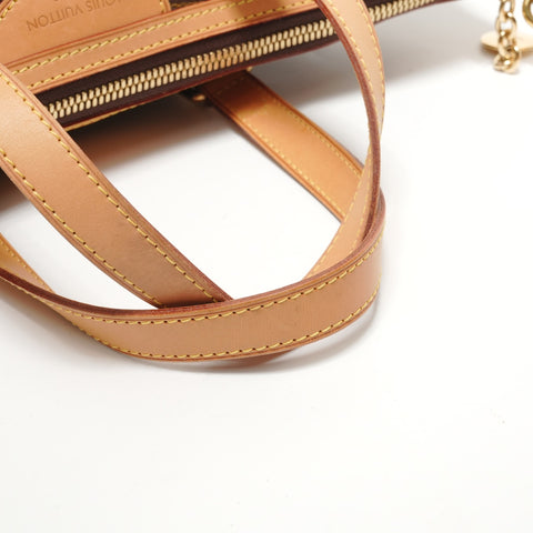 LOUIS VUITTON 2011 Damier Palermo PM Handbag Brown WS28437