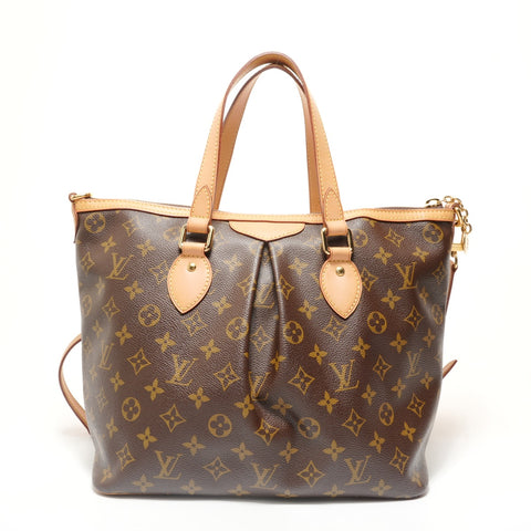 LOUIS VUITTON 2011 Damier Palermo PM Handbag Brown WS28437
