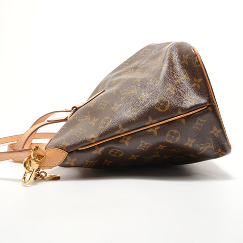 LOUIS VUITTON 2011 Damier Palermo PM Handbag Brown WS28437