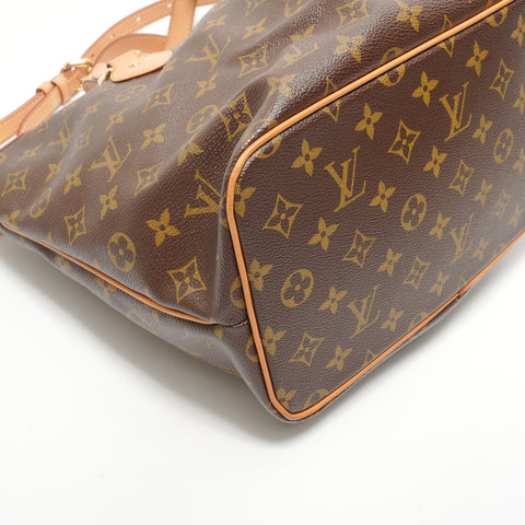 LOUIS VUITTON 2011 Damier Palermo PM Handbag Brown WS28437