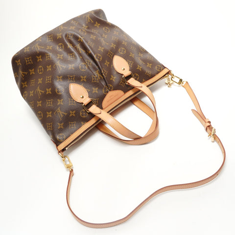 LOUIS VUITTON 2011 Damier Palermo PM Handbag Brown WS28437