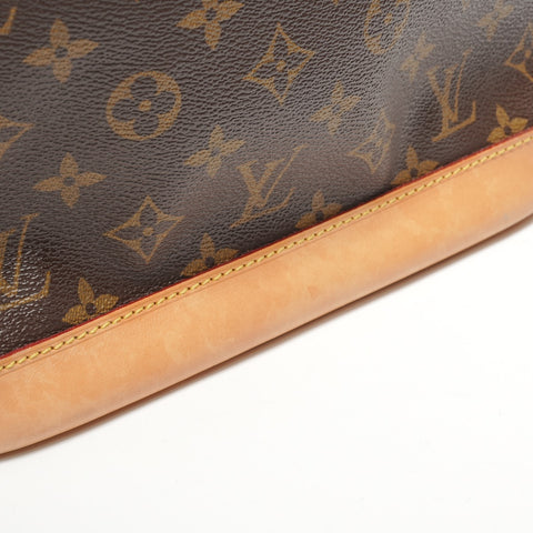 LOUIS VUITTON Monogram Petit No M42226 1990-2000 Shoulder Bag Brown WS28439