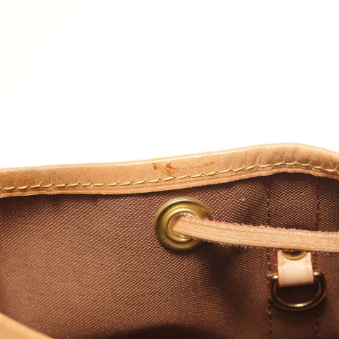LOUIS VUITTON Monogram Petit No M42226 1990-2000 Shoulder Bag Brown WS28439