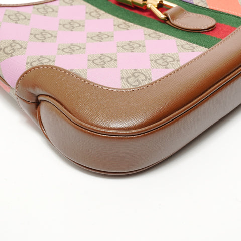 GUCCI Jackie 1961 2WAY GG Supreme Handbag multicolor WS28440