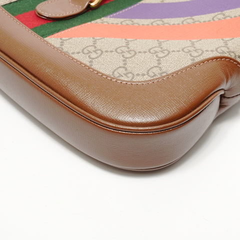 GUCCI Jackie 1961 2WAY GG Supreme Handbag multicolor WS28440