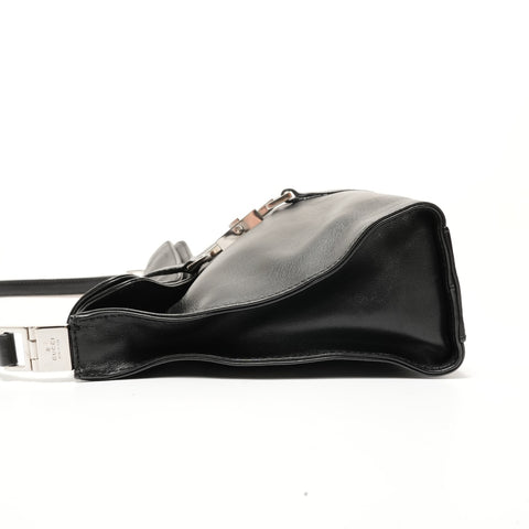 GUCCI Jackie one belt Shoulder Bag black WS28441