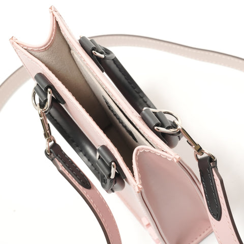 LOUIS VUITTON Petite Sac Plat Epi M69575 Shoulder Bag pink WS28443