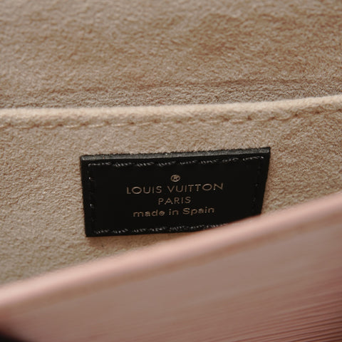 LOUIS VUITTON Petite Sac Plat Epi M69575 Shoulder Bag pink WS28443