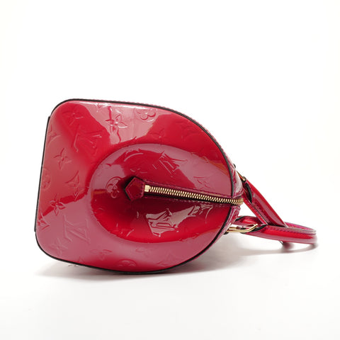 LOUIS VUITTON Montana Monogram Vernis Handbag Red WS28444