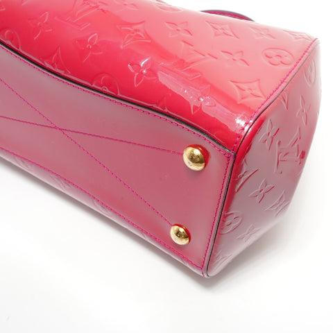 LOUIS VUITTON Montana Monogram Vernis Handbag Red WS28444