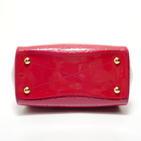 LOUIS VUITTON Montana Monogram Vernis Handbag Red WS28444