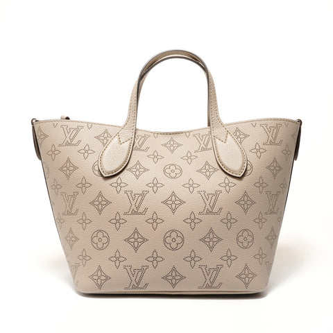 LOUIS VUITTON Blossom PM Mahina 2way Shoulder Bag beige WS28448